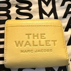 Marc Jacobs Lemon Yellow Wallet